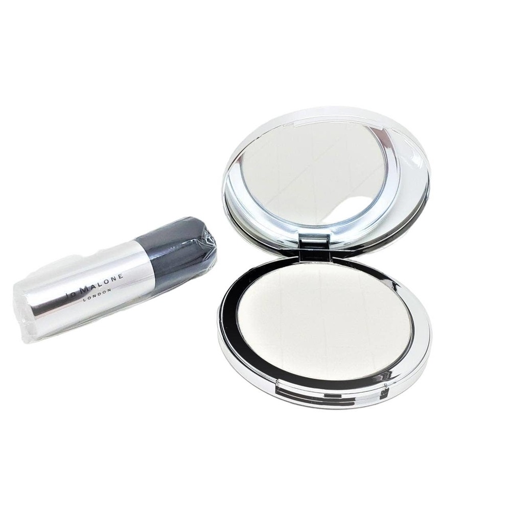 Jo Malone English Pear & Freesia Scented Body Powder + Brush & Bag